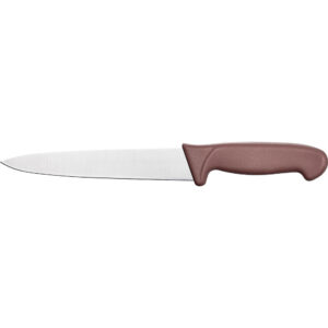 Küchenmesser Premium HACCP Edelstahlklinge 18 cm braun