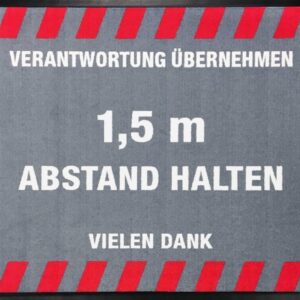 Hinweismatte / Schmutzfangmatte "1