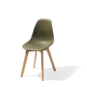 Luxustuhl Keeve Trendy dunkelgrün