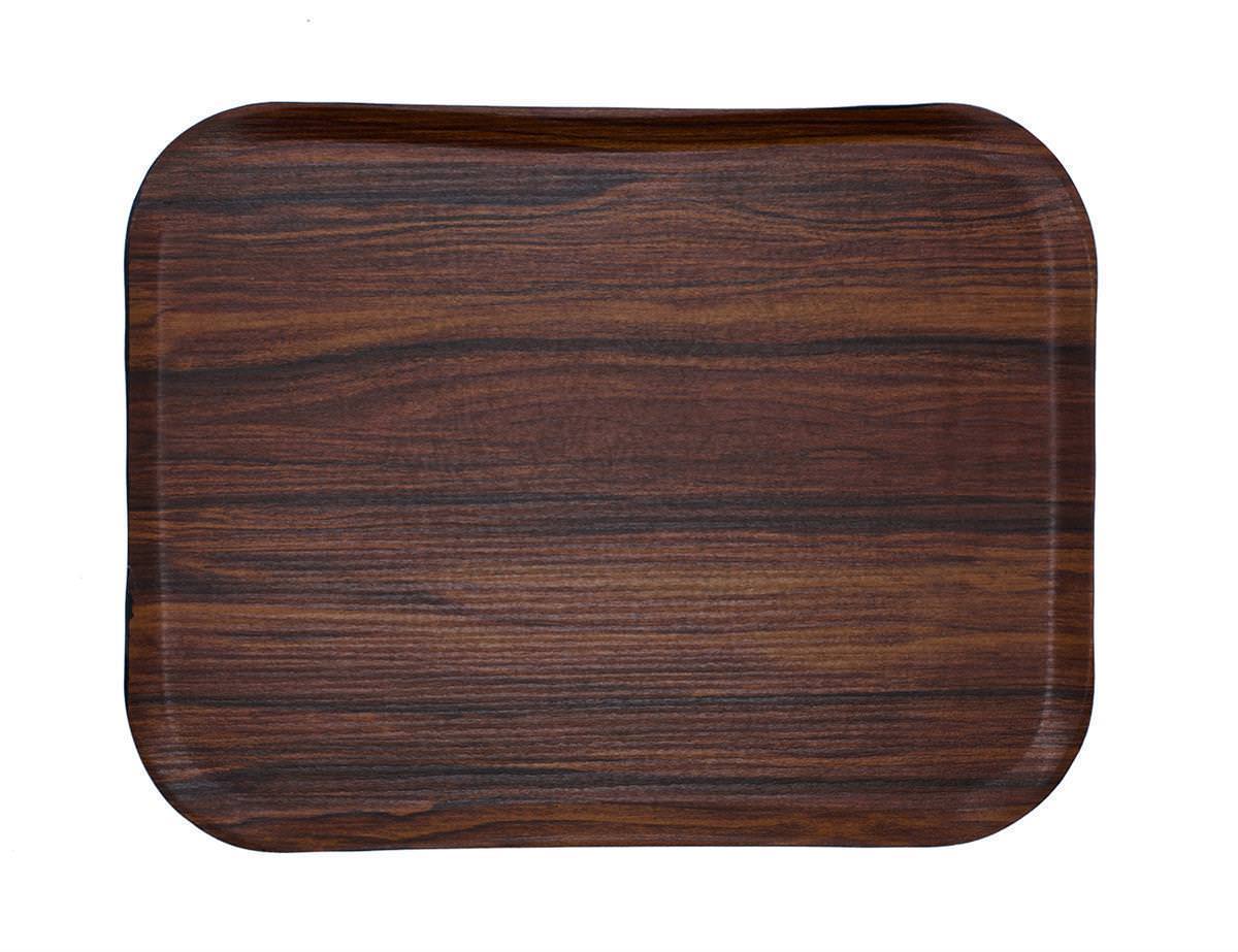 Fiberglastablett Holzwelle Typ SMART Nussbaum Ravenna 1 Fiberglastablett Holzwelle Typ SMART Nussbaum Ravenna