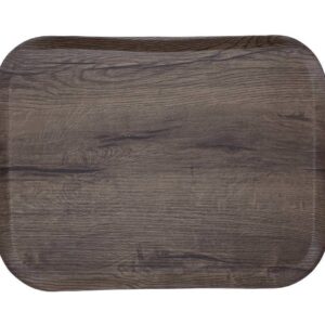 Fiberglastablett Holzwelle Typ SMART Buche Scandic dunkel