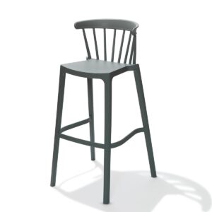 Barhocker Windson aus Polypropylen Grün