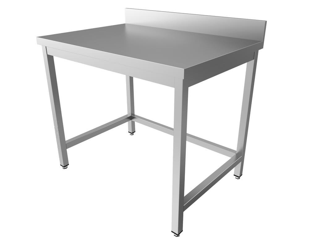 Edelstahltisch / Arbeitstisch aus Edelstahl Pro 900 x 700 x 850 mm mit Aufkantung 1 Edelstahltisch / Arbeitstisch aus Edelstahl Pro 2000 x 700 x 850 mm mit Aufkantung