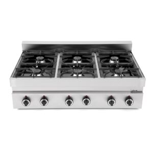 Gas Kochfeld Pro - 6 Flammen