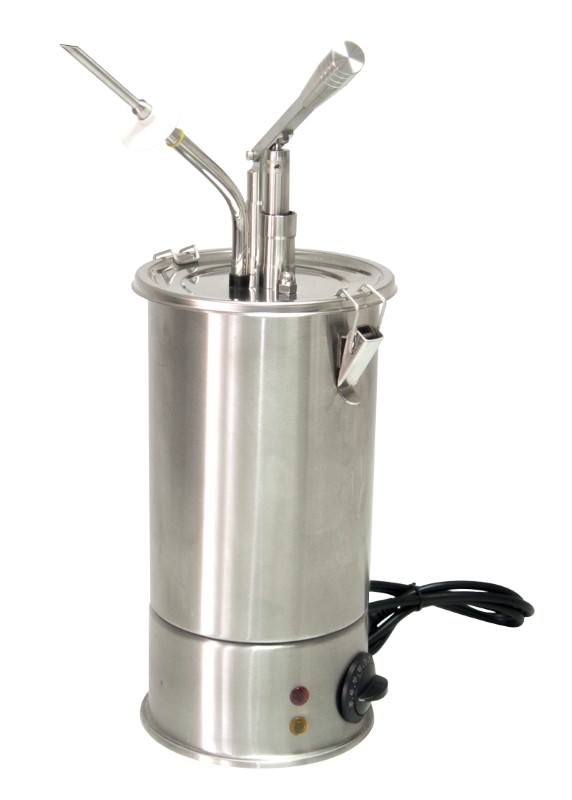 Soßen Dispenser beheizbar Nadelpumpe 1 Soßen Dispenser beheizbar Nadelpumpe