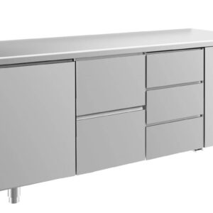 Kühltisch GaPo KT3TZD  mit 1x Tür