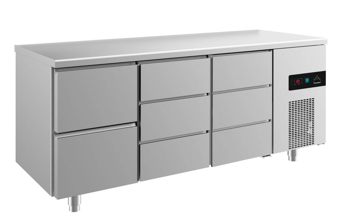 Kühltisch GaPo KT3ZDD mit 1x 2 Schubladen & 2x 3 Schubladen 1 Kühltisch GaPo KT3ZDD mit 1x 2 Schubladen & 2x 3 Schubladen