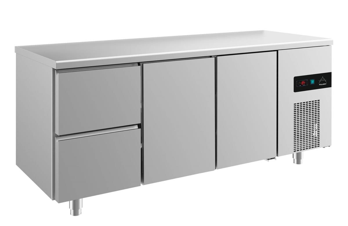 Kühltisch GaPo KT3ZTT mit 2x Türen & 1x 2 Schubladen 1 Kühltisch GaPo KT3ZTT mit 2x Türen & 1x 2 Schubladen