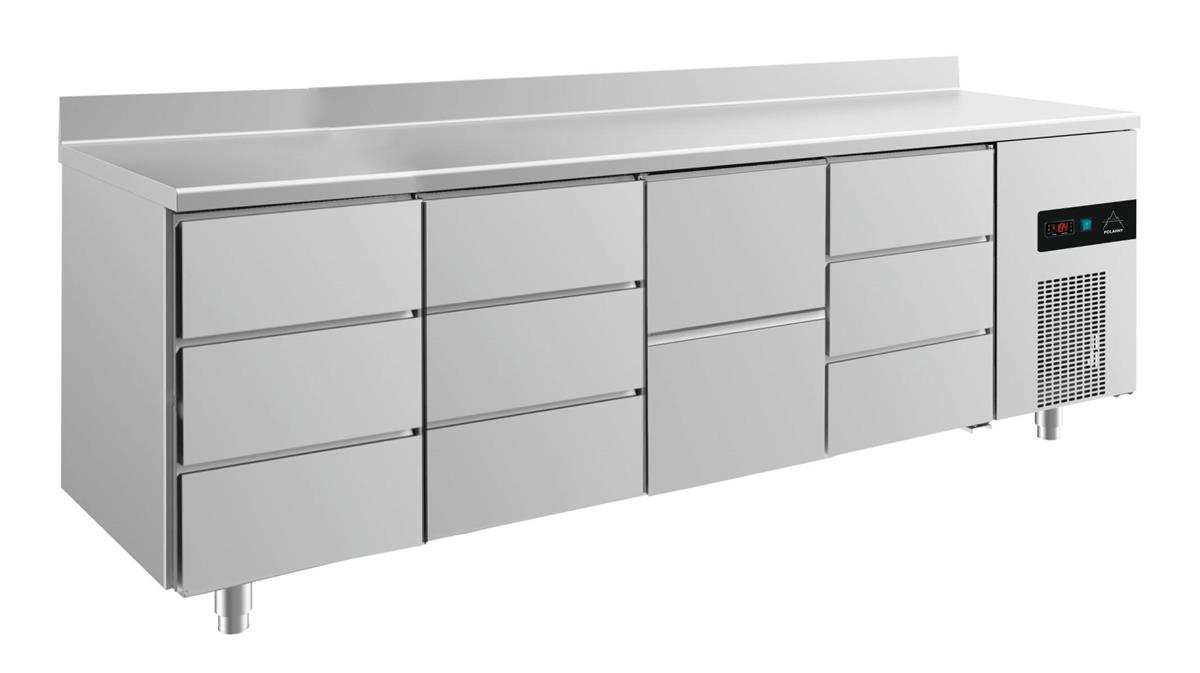 Kühltisch GaPo KT4DDZDA mit 1x 2 Schubladen & 3x 3 Schubladen + AK 1 Kühltisch GaPo KT4DDZDA mit 1x 2 Schubladen & 3x 3 Schubladen + AK