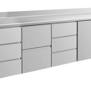 Kühltisch GaPo KT4DZDTA  mit 1x Tür