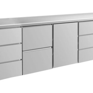 Kühltisch GaPo KT4DZTD  mit 1x Tür