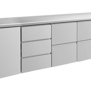 Kühltisch GaPo KT4TDZZ  mit 1x Tür