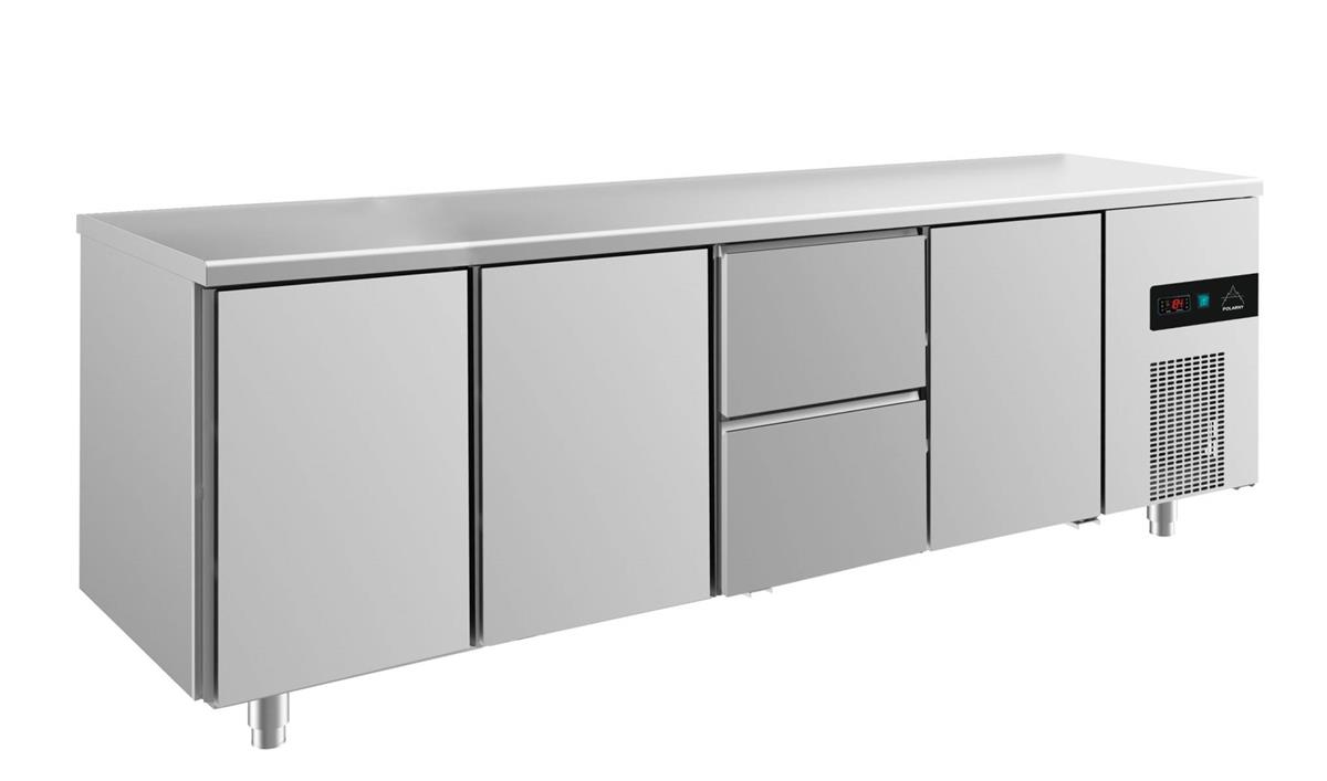 Kühltisch GaPo KT4TTZT mit 3x Türen & 1x 2 Schubladen 1 Kühltisch GaPo KT4TTZT mit 3x Türen & 1x 2 Schubladen