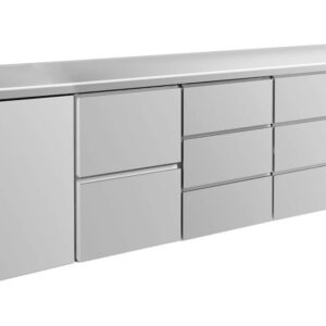 Kühltisch GaPo KT4TZDD  mit 1x Tür