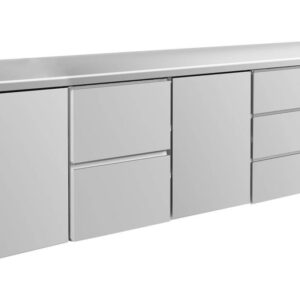 Kühltisch GaPo KT4TZTD  mit 2x Türen