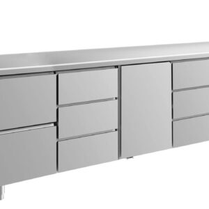 Kühltisch GaPo KT4ZDTD  mit 1x Tür