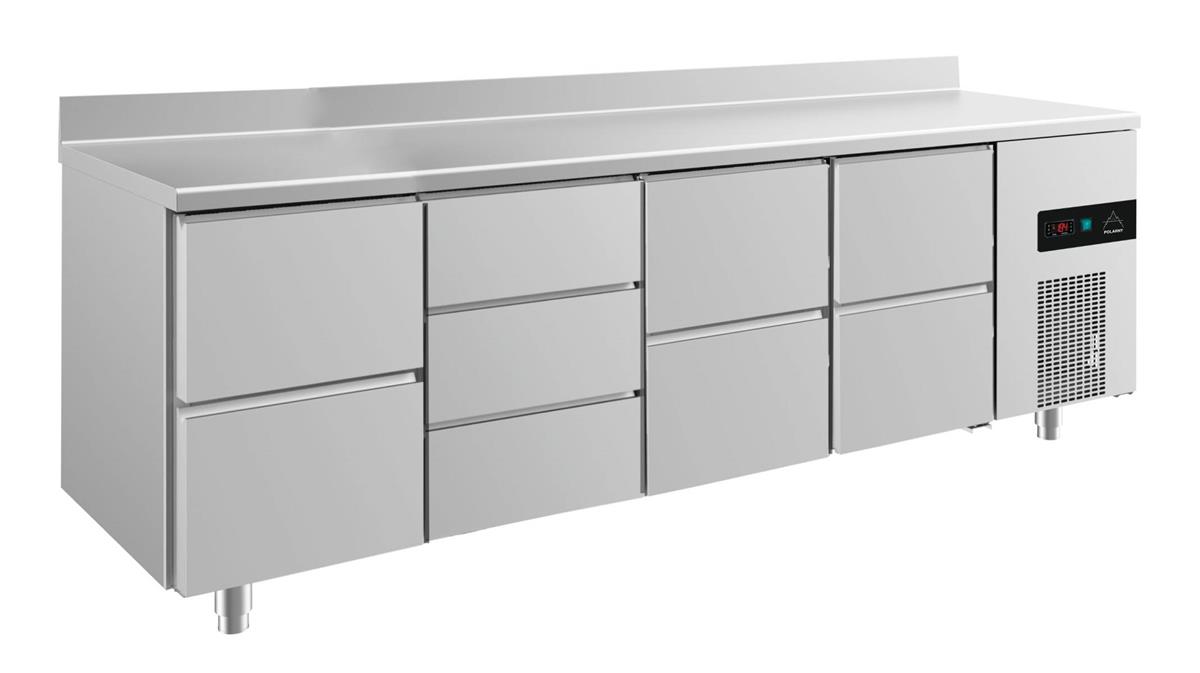 Kühltisch GaPo KT4ZDZZA mit 3x 2 Schubladen & 1x 3 Schubladen + AK 1 Kühltisch GaPo KT4ZDZZA mit 3x 2 Schubladen & 1x 3 Schubladen + AK