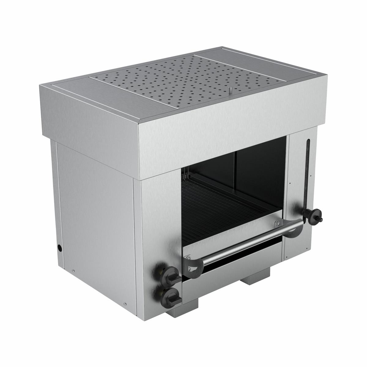 Gas Salamander Ofen - 2 Brenner