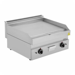 Gas Griddleplatte 7650 UNI - glatt - 2 Heizzone