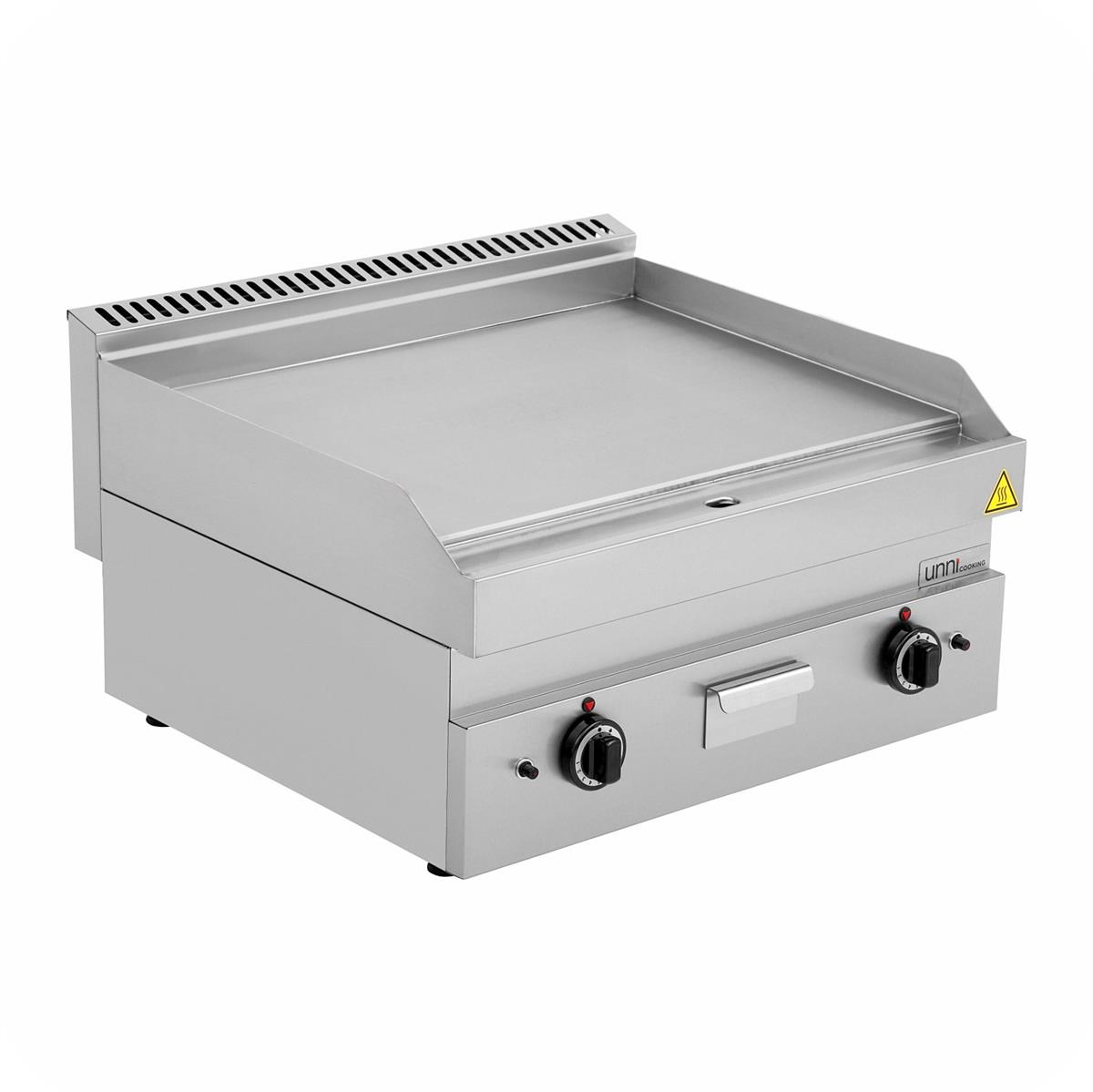 Gas Griddleplatte 7650 UNI - glatt - 2 Heizzone 1 Gas Griddleplatte 7650 UNI - glatt - 2 Heizzone