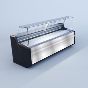 Kühltheke Pico 2.44 - Silber  - 254 x 86 x 122 cm