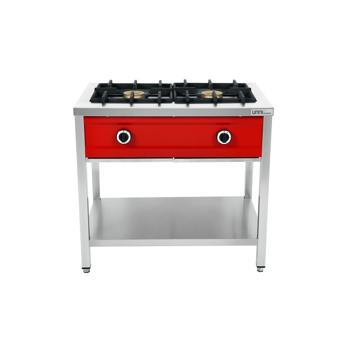 Gasherd Pro 2x 8 kW - 2 Flammen 1 Gasherd Pro 2x 8 kW - 2 Flammen