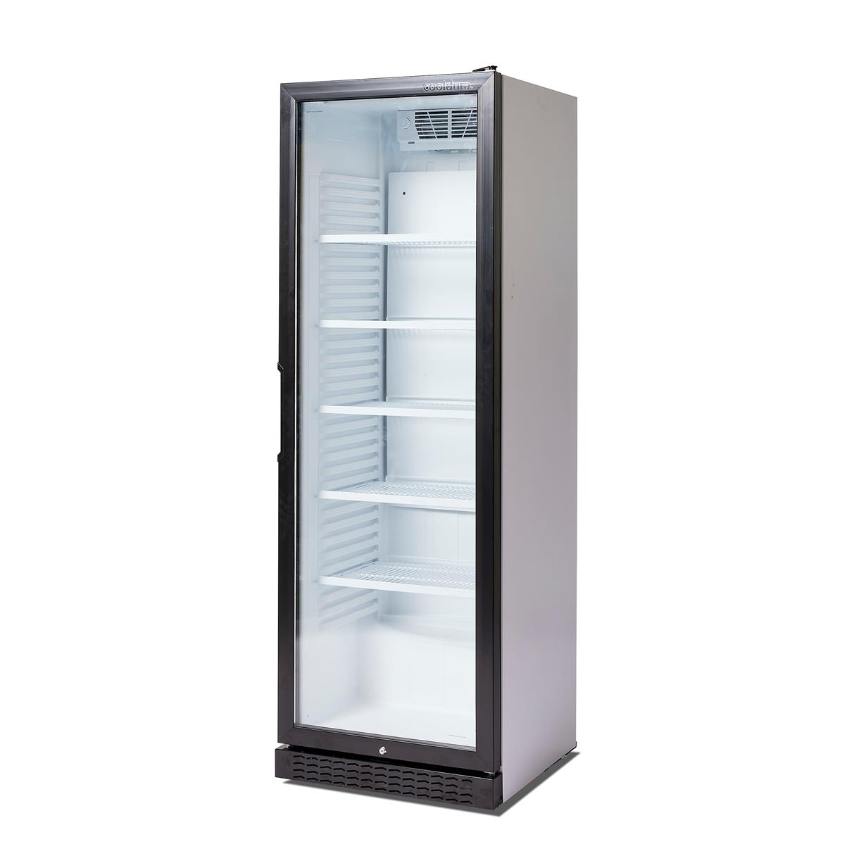 Flaschenkühlschrank LED weiß/schwarz - 380 Liter 1 Flaschenkühlschrank LED weiß/schwarz - 380 Liter