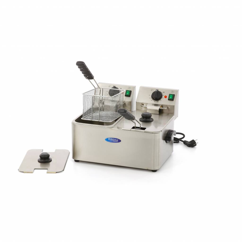Elektro Fritteuse ECO - 2 x 4 Liter 1 Elektro Fritteuse ECO - 2 x 4 Liter