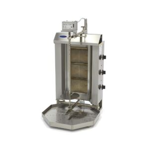 Gas Döner Kebab / Gyros / Shawarma Grill - 3 Brenner -  30 kg - Motor oben