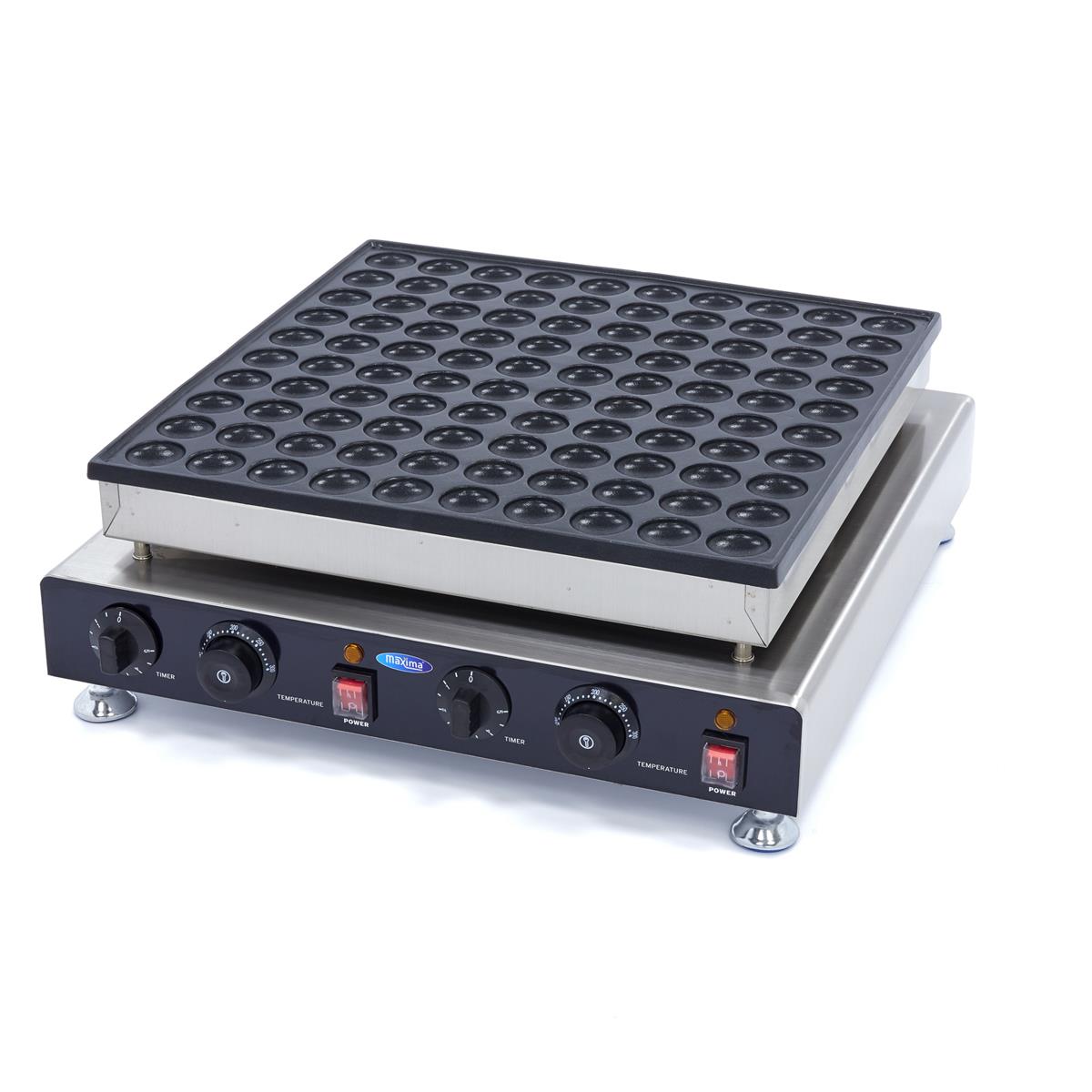 Poffertjes Backplatte - 100 Stück - Ø 40 x 7 mm (je Waffel) 1 Poffertjes Backplatte - 100 Stück - Ø 40 x 7 mm (je Waffel)