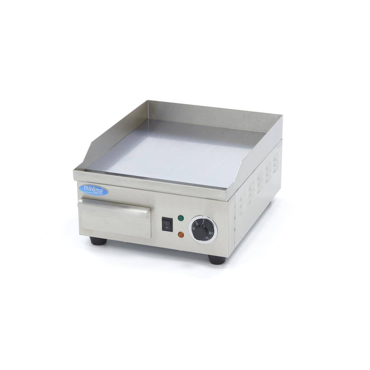 Elektro Grillplatte - glatt hartverchromt - 1 Heizzone - 36 cm 1 Elektro Grillplatte - glatt hartverchromt - 1 Heizzone - 36 cm