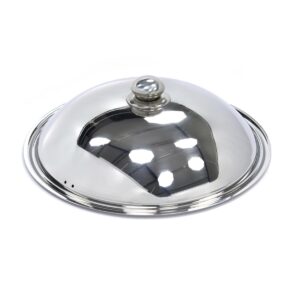 Edelstahl Wok Deckel - Ø36 cm - Induktion