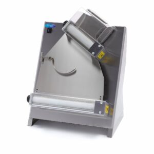 Pizza Teigausrollmaschine - Elektrisch - 40 cm - mit 2 Rollen
