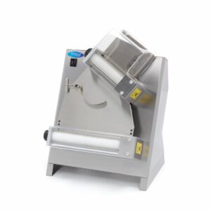 Pizza Teigausrollmaschine - Elektrisch - 30 cm - mit 2 Rollen